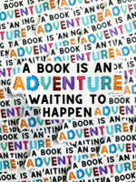 A Book Is An Adventure Waiting To Happen Sticker