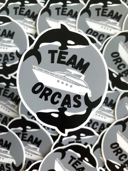 Team Orcas Sticker