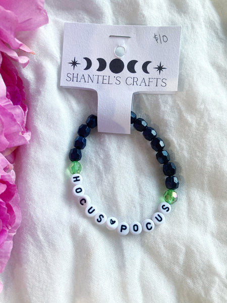 Hocus Pocus Beaded Bracelet