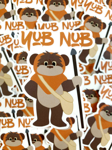 Yub Nub Cute Sticker