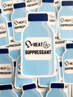 Heat Suppressant Sticker