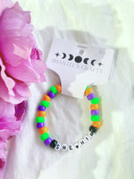 She/Him Beaded Bracelet