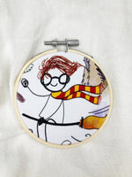 Stick Figure 3” Hoop