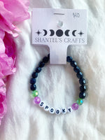 Spooky Beaded Bracelet