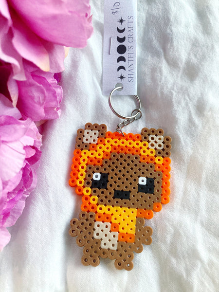 Cute Hooded Bear Keychain