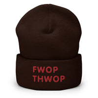 Fwop Thwop Cuffed Beanie