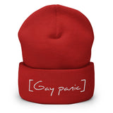 Gay Panic Cuffed Beanie