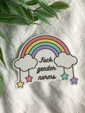 Fuck Gender Norms Sticker