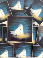 Exploring Ghost Sticker