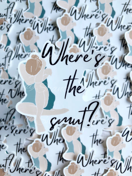 Where’s The Smut? Sticker