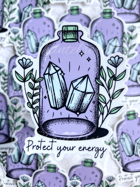 Protect Your Energy Sticker