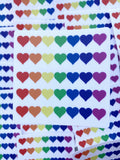 Rainbow Hearts Sticker