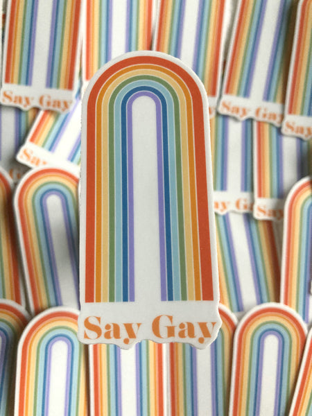 Say Gay Sticker