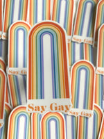 Say Gay Sticker