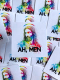 Ah, Men Sticker