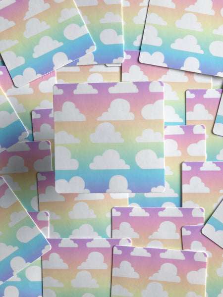 Pastel Clouds Sticker