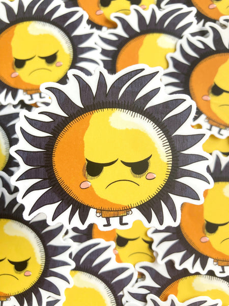 Grumpy Sunshine Sticker