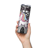 Godless Heathen Zentangle Stainless steel tumbler