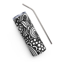 Zentangle Stainless steel tumbler