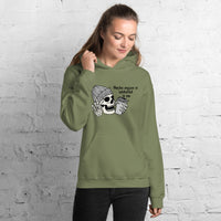 Maybe Coffee Is Addicted To Me Unisex Hoodie