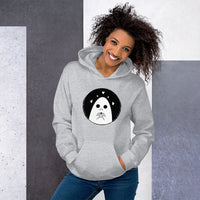 Sad Ghost Loves Halloween Unisex Hoodie