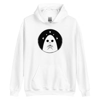 Sad Ghost Loves Halloween Unisex Hoodie