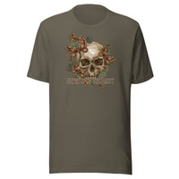 Never Split The Party DND Skull Unisex t-shirt