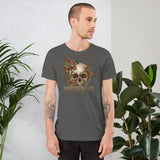 Never Split The Party DND Skull Unisex t-shirt