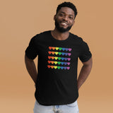 Pride Hearts Unisex t-shirt