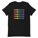 Pride Hearts Unisex t-shirt