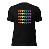 Pride Hearts Unisex t-shirt