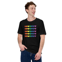 Pride Hearts Unisex t-shirt