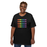 Pride Hearts Unisex t-shirt