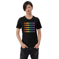 Pride Hearts Unisex t-shirt