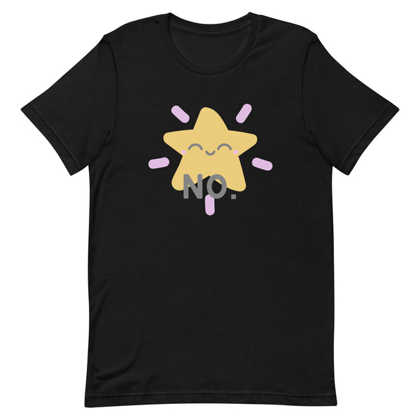 No. Cute Kawaii Star Unisex t-shirt