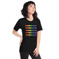 Pride Hearts Unisex t-shirt