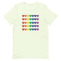 Pride Hearts Unisex t-shirt