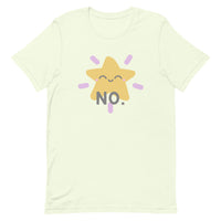 No. Cute Kawaii Star Unisex t-shirt