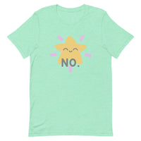 No. Cute Kawaii Star Unisex t-shirt