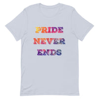 Pride Never Ends Unisex t-shirt