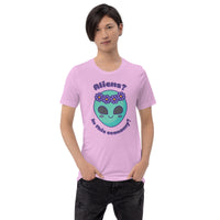 Aliens? In this economy? Unisex t-shirt