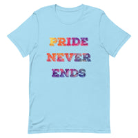 Pride Never Ends Unisex t-shirt