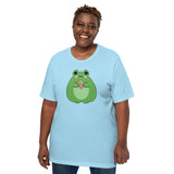 Rainbow Frog Unisex t-shirt