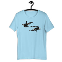 Orcas Eat The Rich Unisex t-shirt