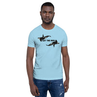 Orcas Eat The Rich Unisex t-shirt