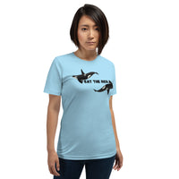 Orcas Eat The Rich Unisex t-shirt