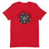 Anything Is A Weapon If You Roll High Enough DND Unisex t-shirt