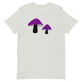 Asexual Pride Mushrooms Unisex t-shirt