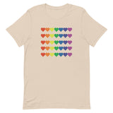 Pride Hearts Unisex t-shirt