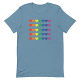 Pride Hearts Unisex t-shirt